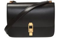 SAINT LAURENT Le Carre Smooth Leather Shoulder Bag Crossbody Bag Women's Black