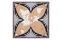 LOUIS VUITTON Silk Scarves Women's Multicolor