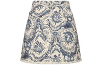 DIOR All Over Patterned Mini Skirt