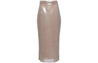 PRADA Sequinned Midi Skirt
