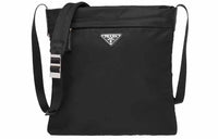 PRADA Fabric Portable Crossbody Bag Shoulder Bag Men's Black