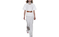 HERMES Casual Pants Women's White