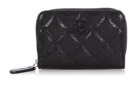 CHANEL So Black Coin Purses