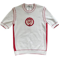 CHANEL T Shirt Women's Red White