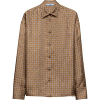 PRADA SS24 Shirt Women's Light Brown