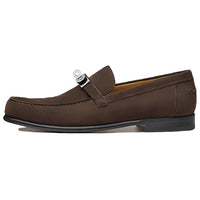 HERMES Destin Casual Single Shoes Men's Brown