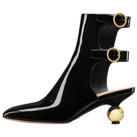 DIOR D Idole Ankle Boots 6cm Women's Black