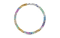 LOUIS VUITTON Chain Links Patches Necklace