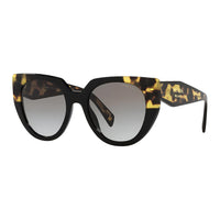 PRADA Acetate Cat Eye Sunglasses Unisex Black