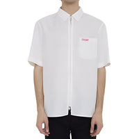 DIOR Zip Up Short Sleeved Shirt