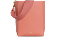 CELINE Sangle Soft Grain Cow Leather Bucket Bag, Handbag, Shoulder Bag Women's
