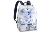 LOUIS VUITTON Discovery Backpack Pm Monogram Watercolor Blue