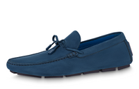 LOUIS VUITTON Driver Casual Shoes Men's Blue