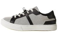 HERMES Kelly Low-Top Stylish Skateboarding Shoes Women's Gray Black
