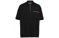 PRADA SS23 Polo Shirt Men's Black