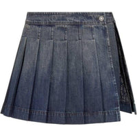 DIOR Denim Short Skirts Women's Blue