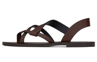 SAINT LAURENT Strap Sandals Men's Umber