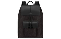 DIOR Nylon Fabric Backpack Men's Black