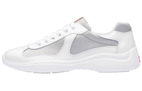 PRADA Casual Shoes Men Low-Top White/Silver