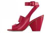LOUIS VUITTON Strap Sandals 8cm Women's Red