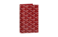 GOYARD Grenelle Canvas With Leather Card Holders Passport Holders Unisex Red