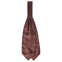 Loro Piana Mulberry Silk Ties Men's Burgundy