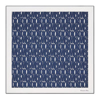 DIOR Silk Scarves Women's Marine Blue