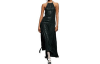 CHANEL Sleeveless Dresses Women's Black