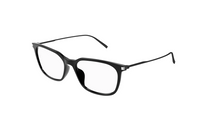 SAINT LAURENT Acetate Rectangular Eyeglass Frames Women's Black