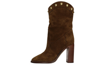 SAINT LAURENT Ankle Boots Women's Brown