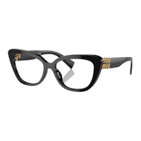 MIU MIU Logo-detail Cat-eye Frame Glasses