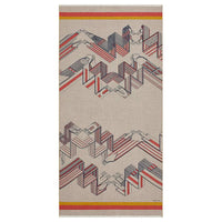 HERMES Cashmere Shawls Women's Brown