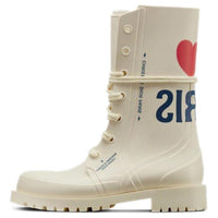 DIOR DiorCamp Ankle Boots Women's White