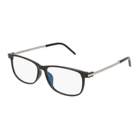 SAINT LAURENT Plastic Irregular Shape Eyeglass Frames Unisex Black
