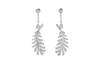 CHANEL Earrings Women's Silver