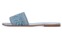 DIOR Dway Odor-Resistant Slide Slippers Women's Blue