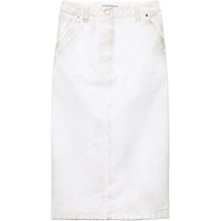 PRADA Casual Long Skirts Women's White