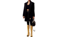 CHANEL Jackets Coats Women's Black