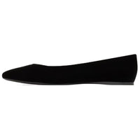 SAINT LAURENT Gio Almond Toe Slip-On Ballet Flats Women's