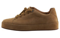 Loro Piana Wear-Resistant Low-Top Skateboard Shoes Men's Umber