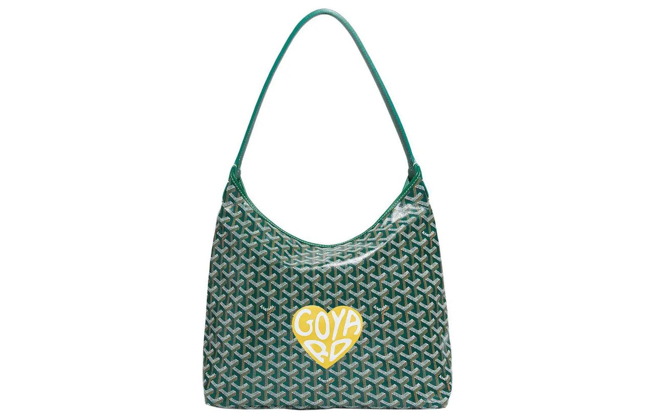 GOYARD Bohème Hobo Canvas With Leather Hobo Bag Shoulder Bag Shoulder Bag Women's