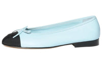 CHANEL Casual Single Shoes 1cm Women's Blue