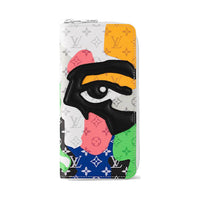 LOUIS VUITTON Zippy Vertical Wallet Multicolor