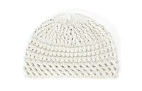 Loro Piana Mulberry Silk Beanies Women's Ecru