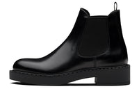 PRADA Ankle Length Chelsea Boots Women's Black