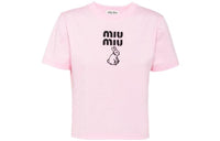 MIU MIU MIU MIU SS23 CNY SS23 Crop Tops Women's Pink