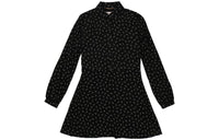 SAINT LAURENT Long-Sleeved Dresses Women's Black