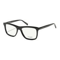 SAINT LAURENT Plastic Rectangular Eyeglass Frames Men's Black