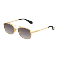 LOUIS VUITTON Metal Rectangular Sunglasses Men's Gold