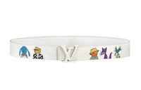 LOUIS VUITTON Cartoon Pattern Belt Logo Decoration Pin Buckle Unisex Width: 4cm